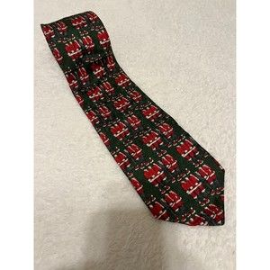 Ermenegildo Zegna Santa Claus Tie Made in Italy 100% Silk Men’s